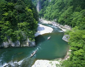 栃木　鬼怒川ライン下り