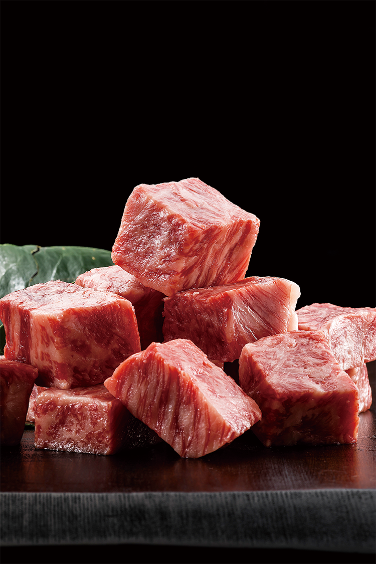 九州産ブランド牛食べ比べ一口サーロインステーキカット