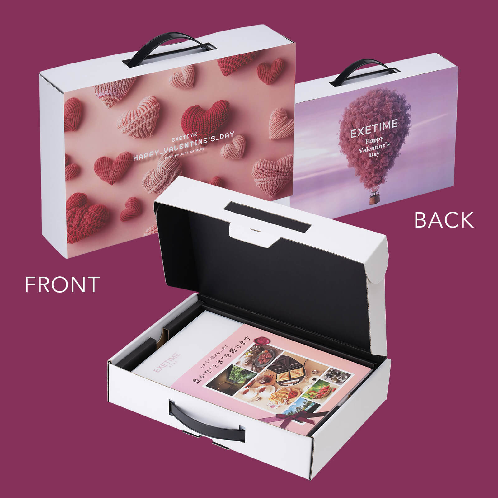 EXETIME<br>PINK<br>バレンタイン<br>【ハート/気球】