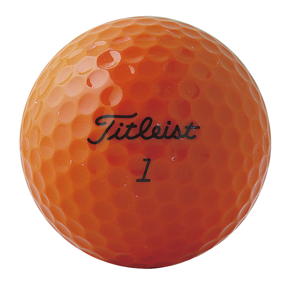 TITLEIST ゴルフボール ユニセックスオレンジ ゴルフボール1ダース