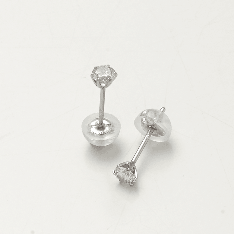 プラチナ台 ダイヤモンドピアス 0.2ct