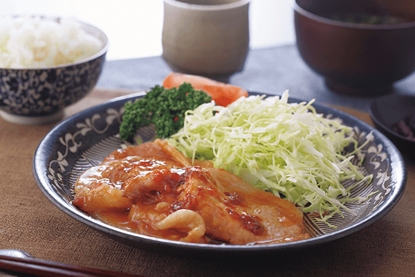 鹿児島県産黒豚ロース生姜焼き
