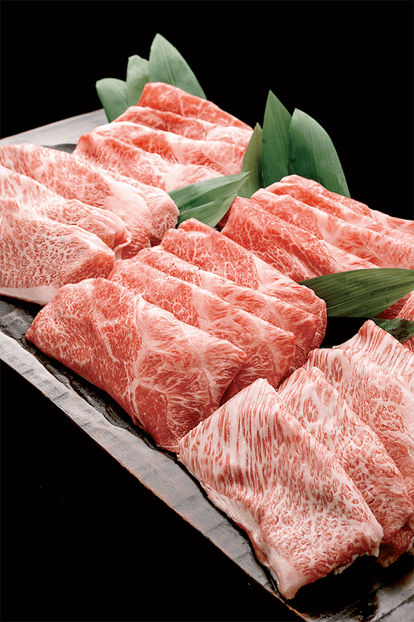 九州産ブランド牛6種のすき焼きスライス