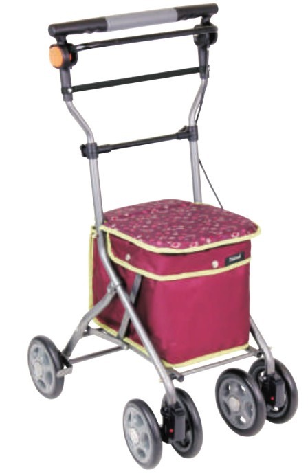 テイコブ　シルバーカー　ドレース(レッド)